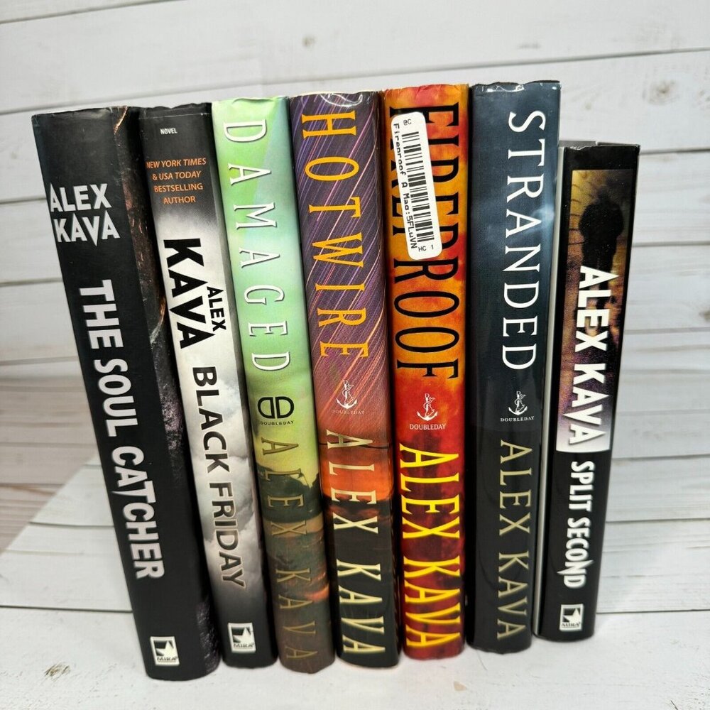Alex Kava Book Lot - 7 HC Maggie O'Dell Thrillers - Some 1st Eds‎ & Dust Jacket